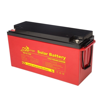 SX12-150 12V 150Ah Deep Cycle GEL Battery