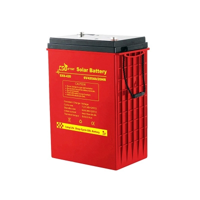 SX6-420 6V 420Ah Deep Cycle GEL Battery