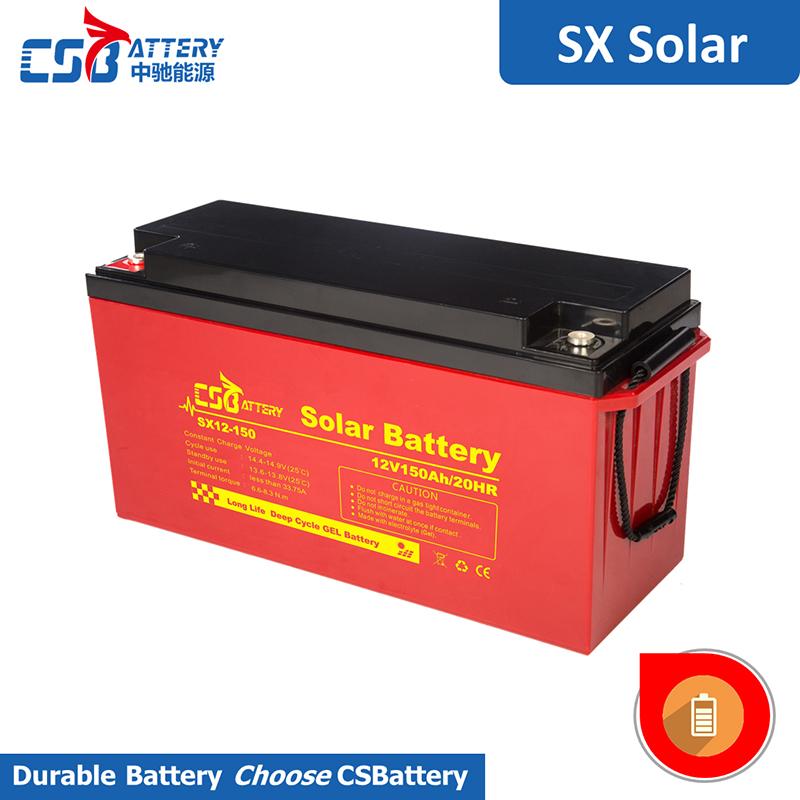 off-grid solar power system battery