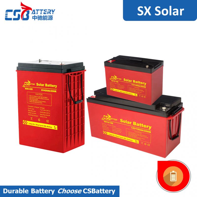 off-grid solar power system battery