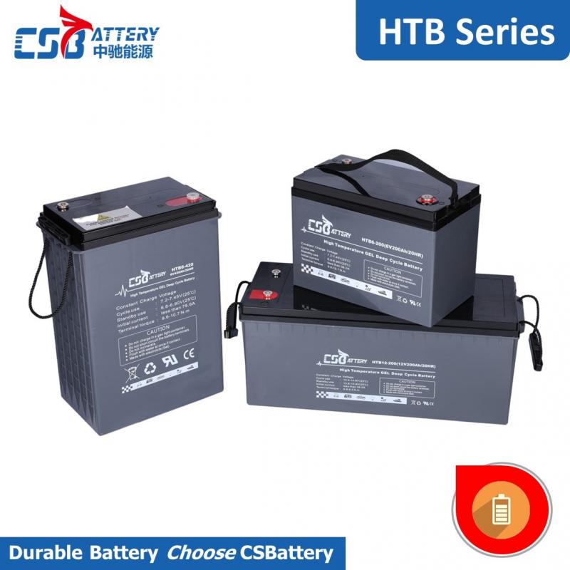 High-Temp Deep Cycle Gel Batteries