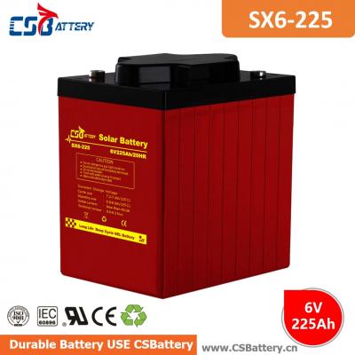 SX6-225 6V 225Ah Deep Cycle GEL Battery-Ada