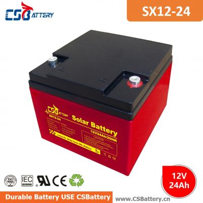 SX12-24 12V 24Ah Deep Cycle GEL Battery-Ada