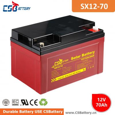 SX12-70 12V 70Ah Deep Cycle GEL Battery-Ada