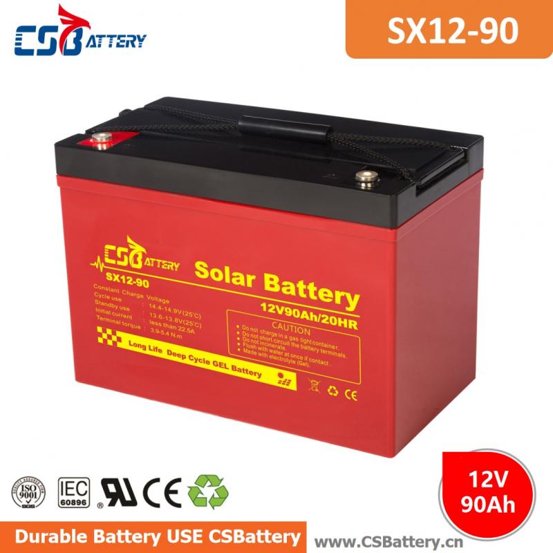 SX12-90 12V 90Ah Deep Cycle GEL Battery-Ada