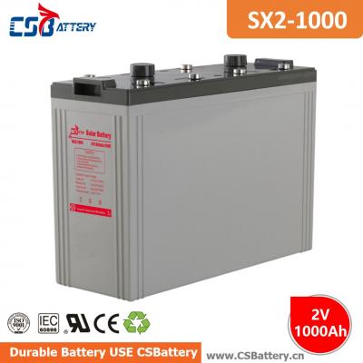 SX2-1000 2V 1000Ah Deep Cycle GEL Battery-Ada