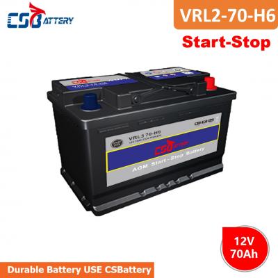 12V Start-Stop AGM Car Battery