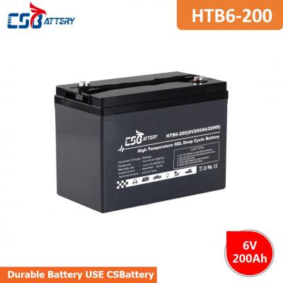 High-Temperature Deep Cycle Gel Batteries