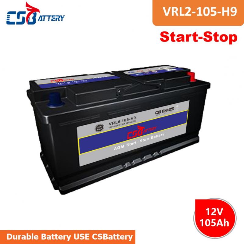 12V Start-Stop AGM Car Battery