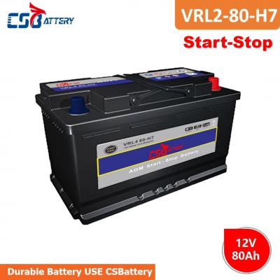 12V Start-Stop AGM Car Battery