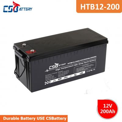 High-Temperature Deep Cycle Gel Batteries