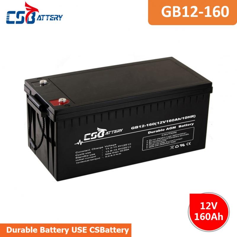 12 V/240 Ah AGM Deep Cycle Batt.(M8)