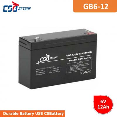 6V 12V Long Life AGM VRLA Battery