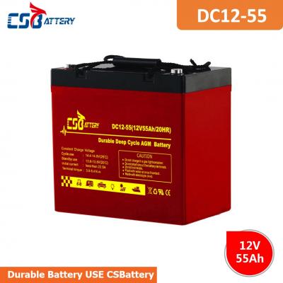 Long Life Deep Cycle AGM Battery