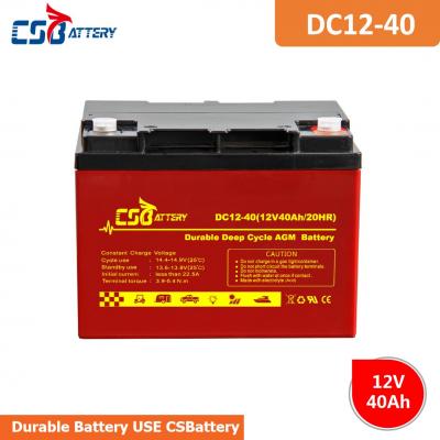 Long Life Deep Cycle AGM Battery