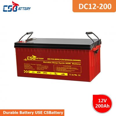 Long Life Deep Cycle AGM Battery