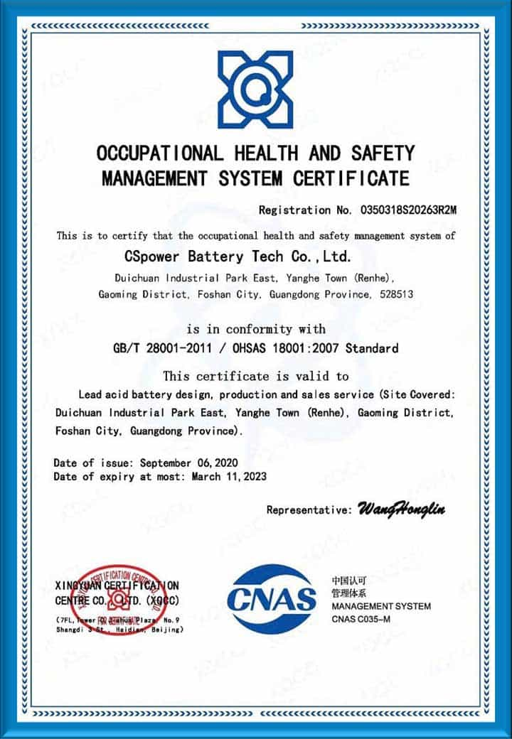 OHSAS 18001:2007