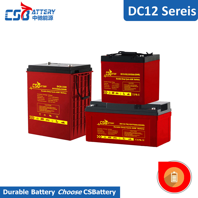 DC Series Long Life AGM Deep Cycle Battery